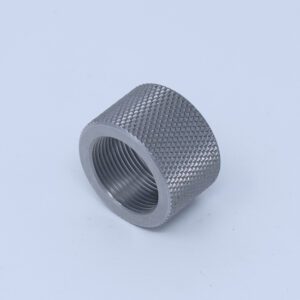 3/4-24 SS Knurled Thread Protector